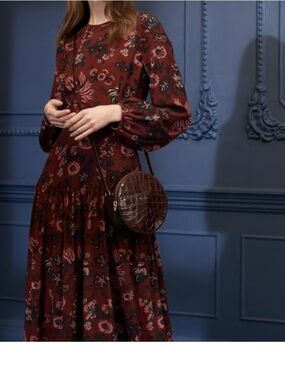 LK BENNET Julisa silk floral